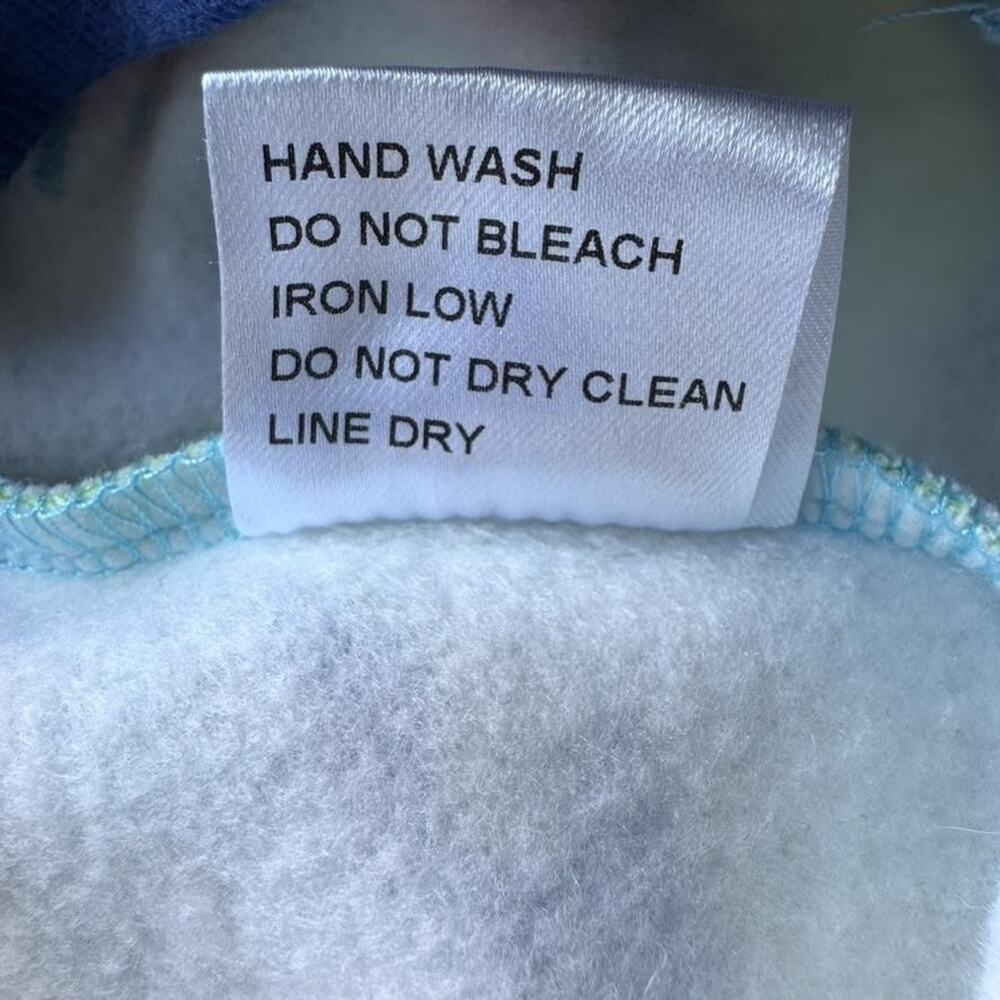 Sneaker Match Tees Hoodie‎ Mens Small Multicolor Camo Bear Embroidered Pullover - Picture 9 of 10